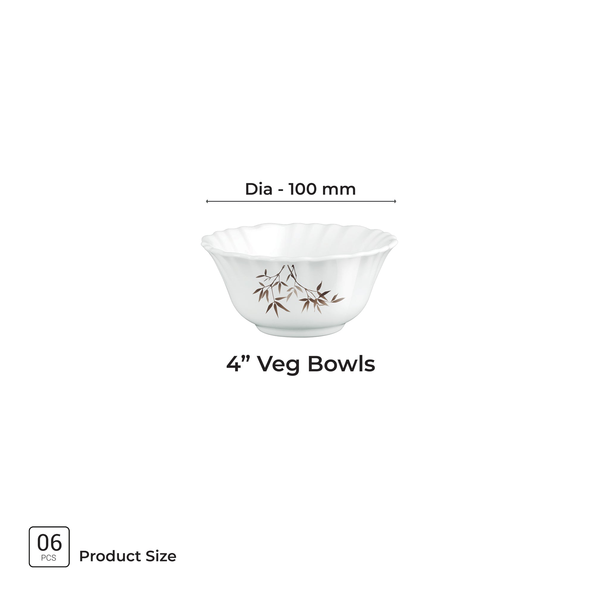 Aurelia Collection 6 Pcs Bowl Set - ARASHI