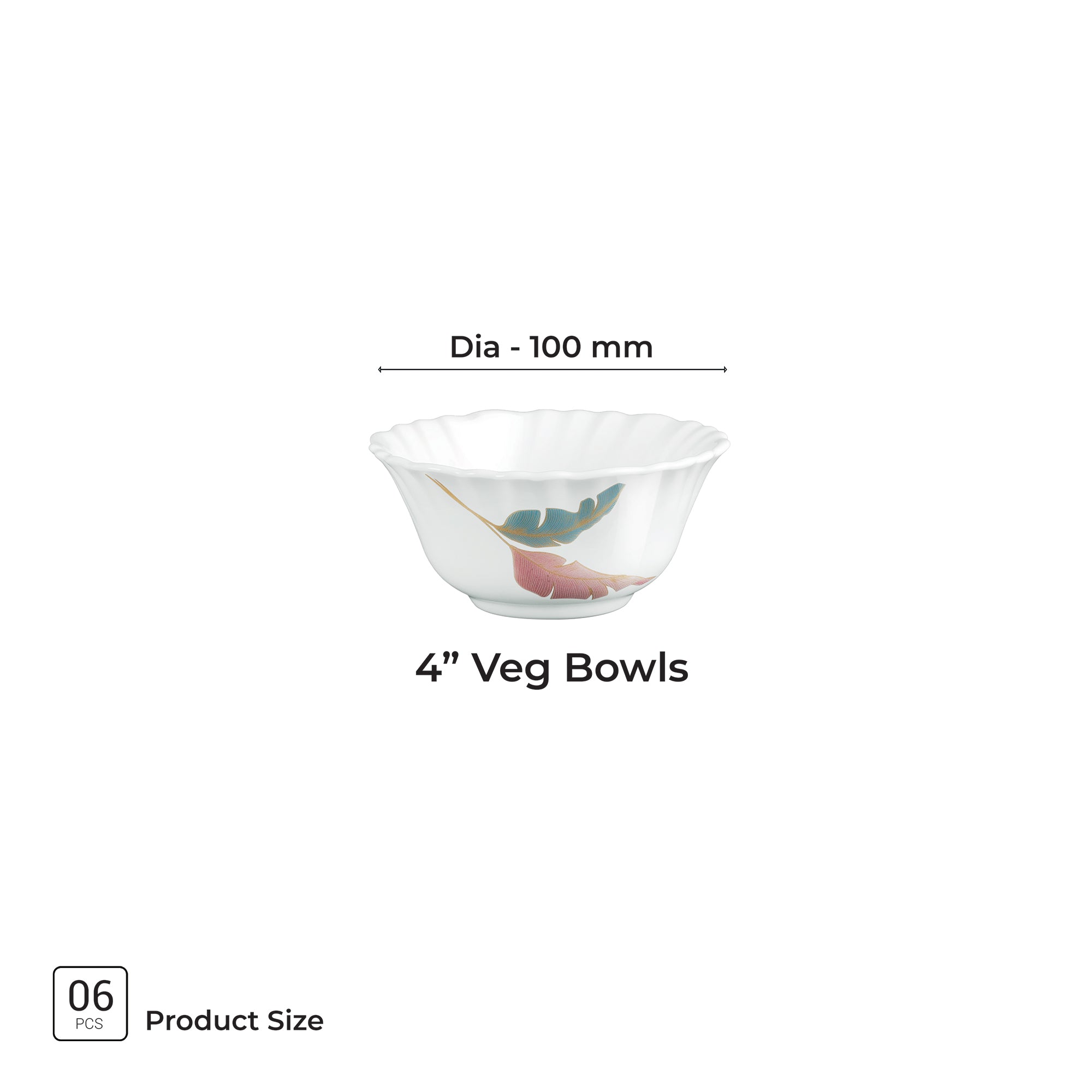 Aurelia Collection 6 Pcs Bowl Set - PALMA