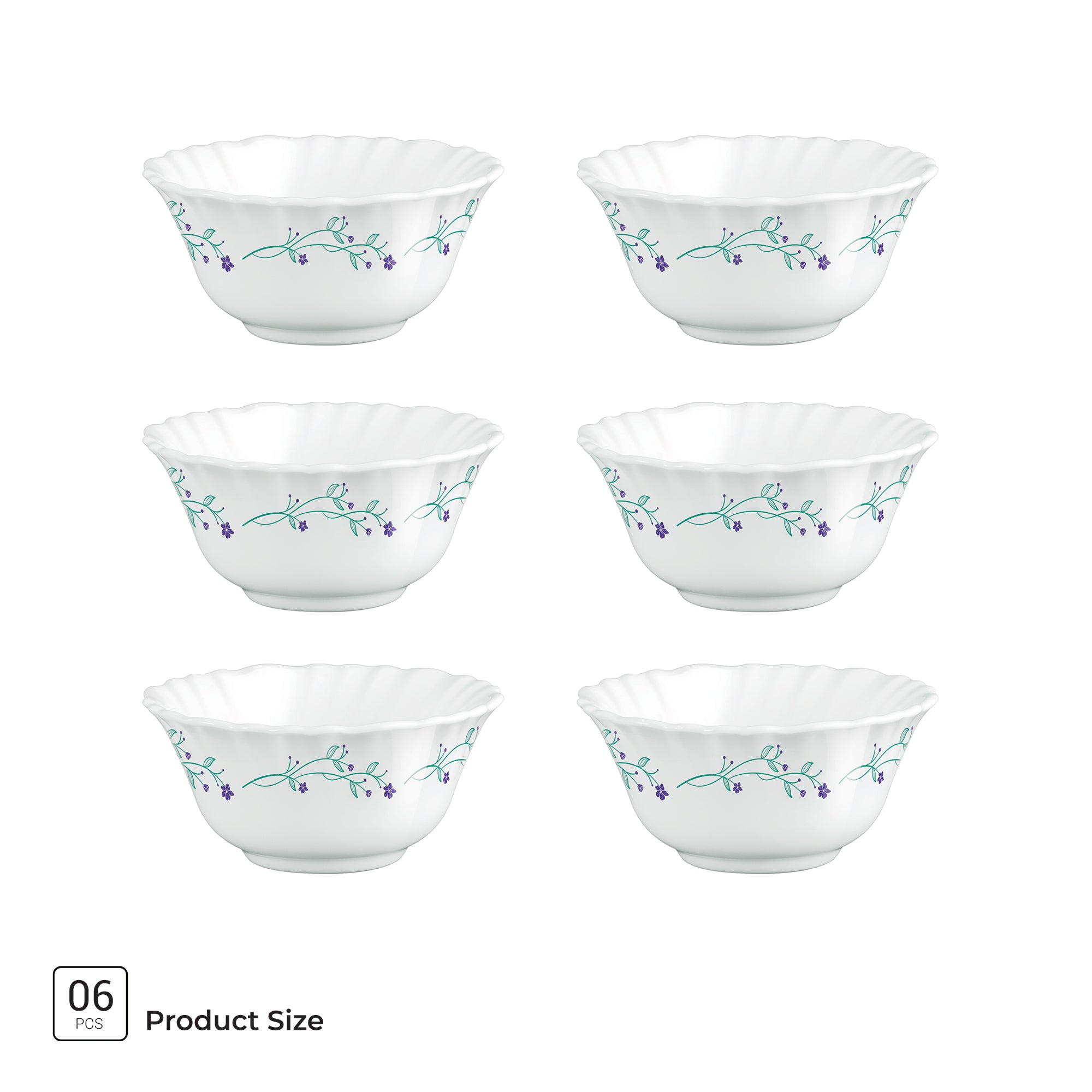 Aurelia Collection 6 Pcs Bowl Set - MUREL