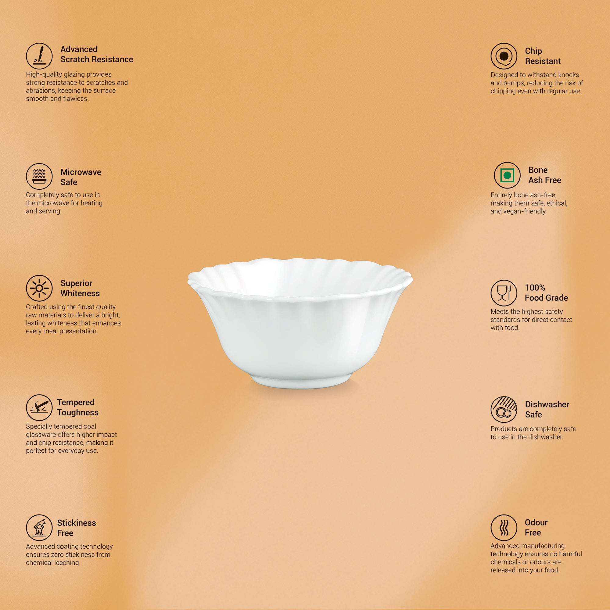 Aurelia Collection 6 Pcs Bowl Set - MAPELLE