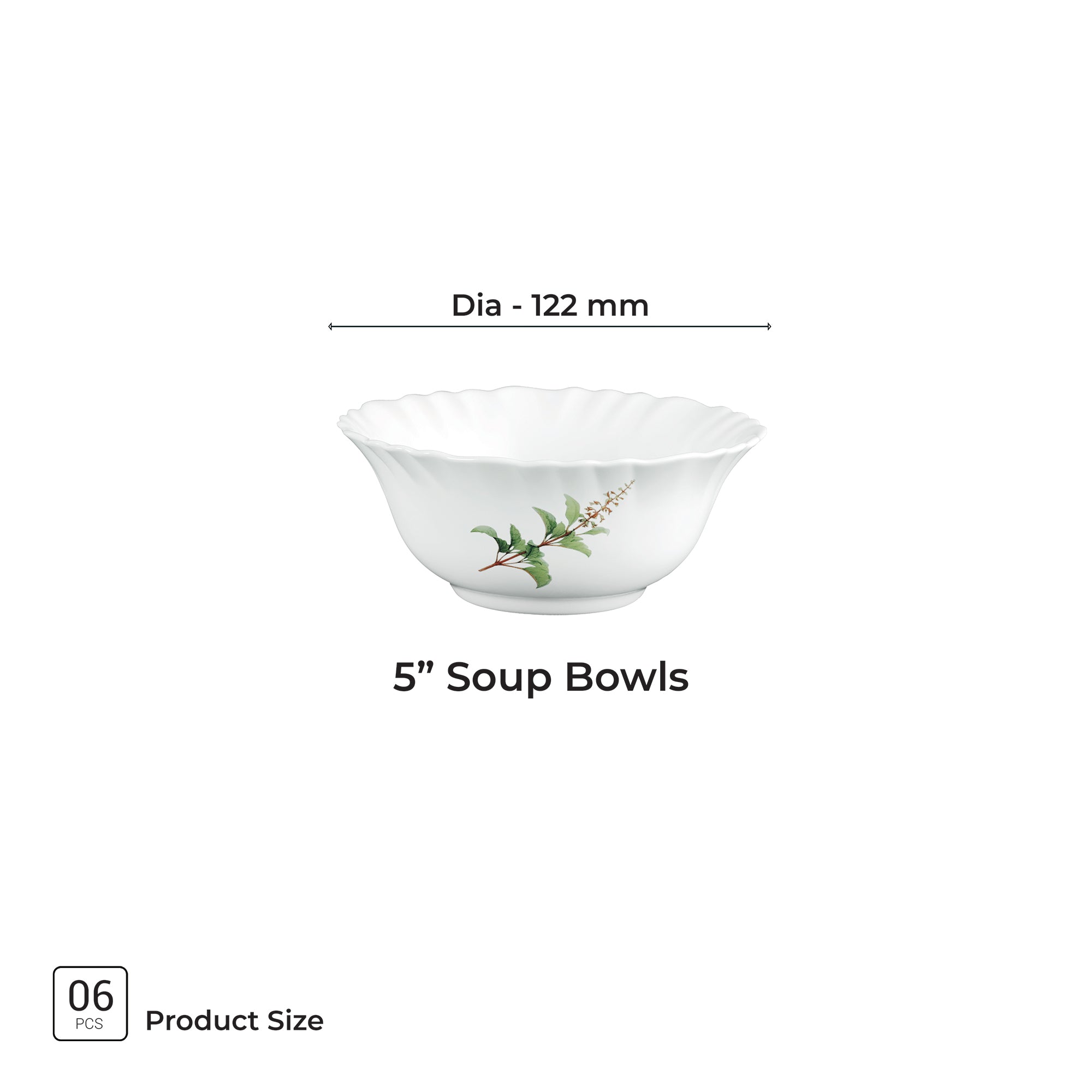 Aurelia Collection 6 Pcs Bowl Set - SAVIRA