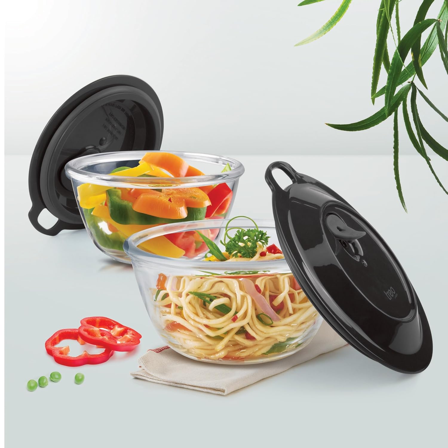 Mixing Bowl 3pc Set With Eazy Lid (Treo by Milton)