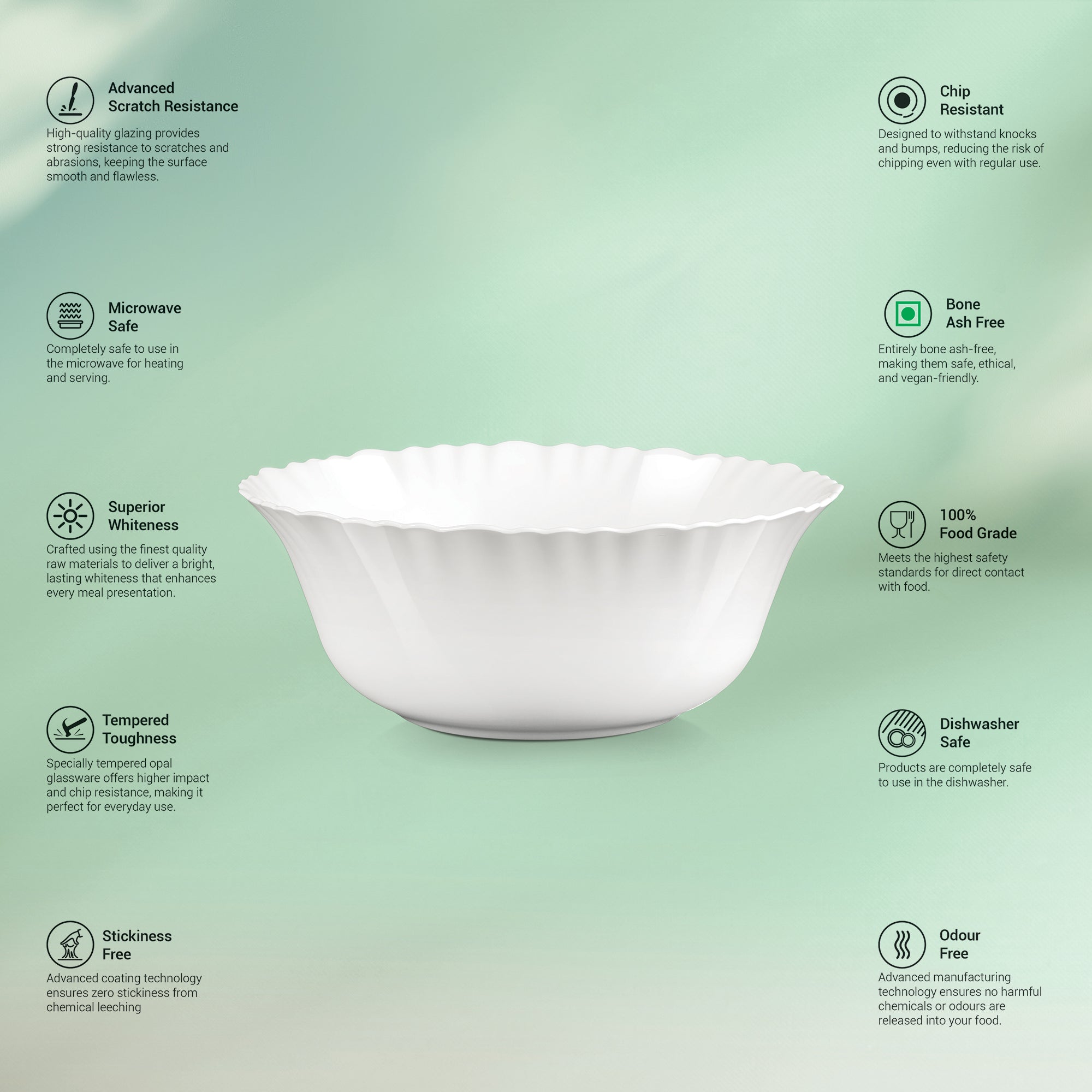 Aurelia Collection Serving Bowl 1 Pc - SAVIRA