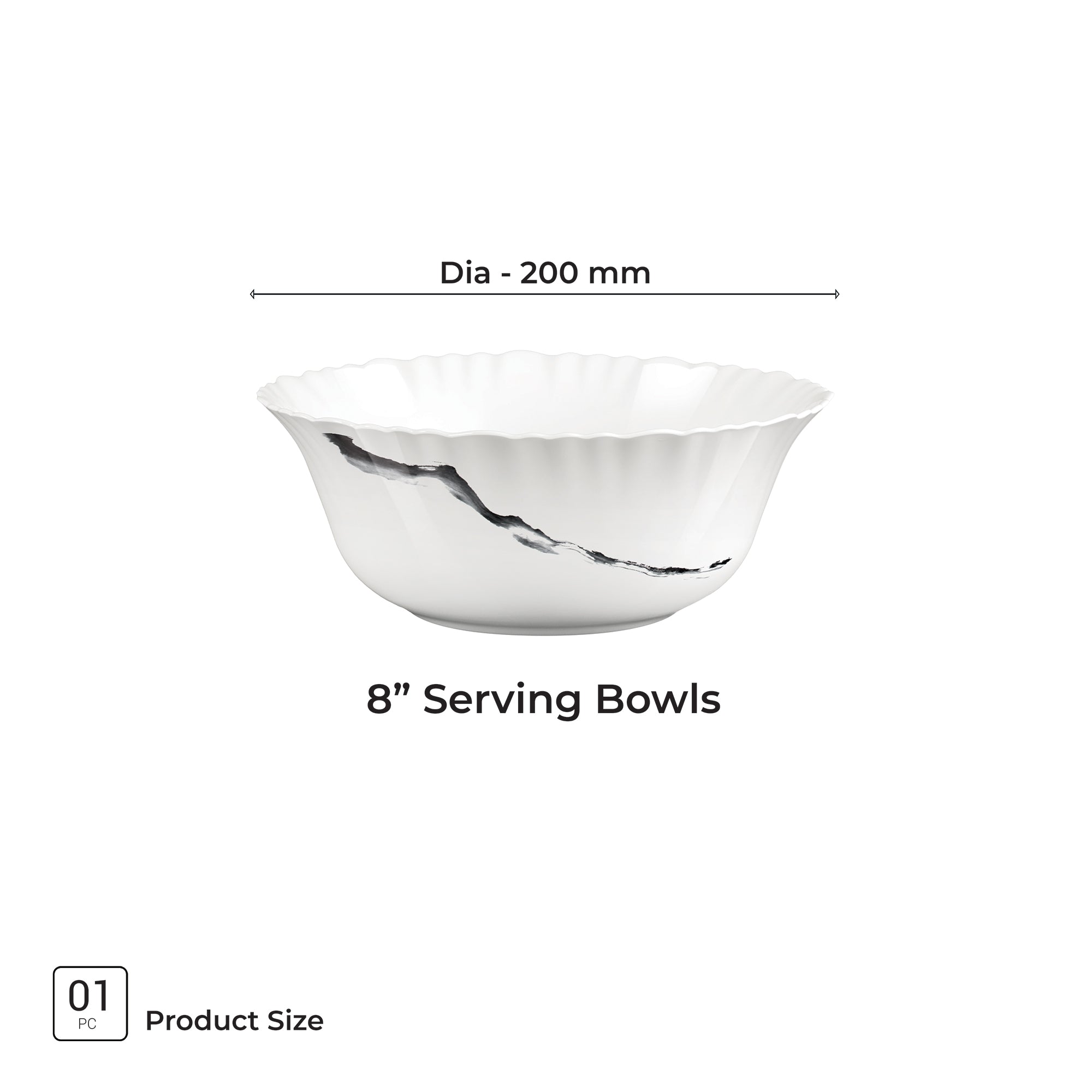 Aurelia Collection Serving Bowl 1 Pc - STRIA