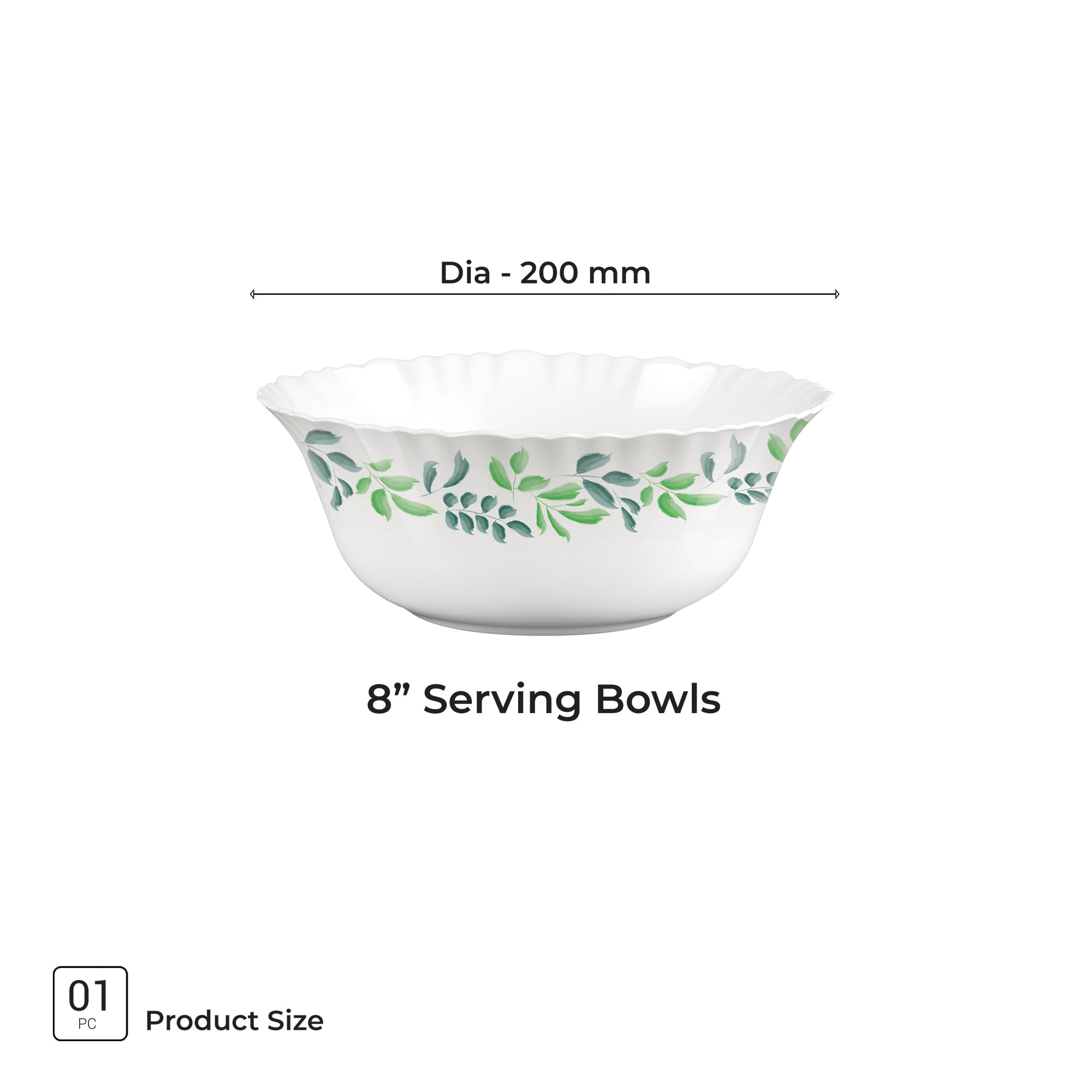 Aurelia Collection Serving Bowl 1 Pc - VERDINIA
