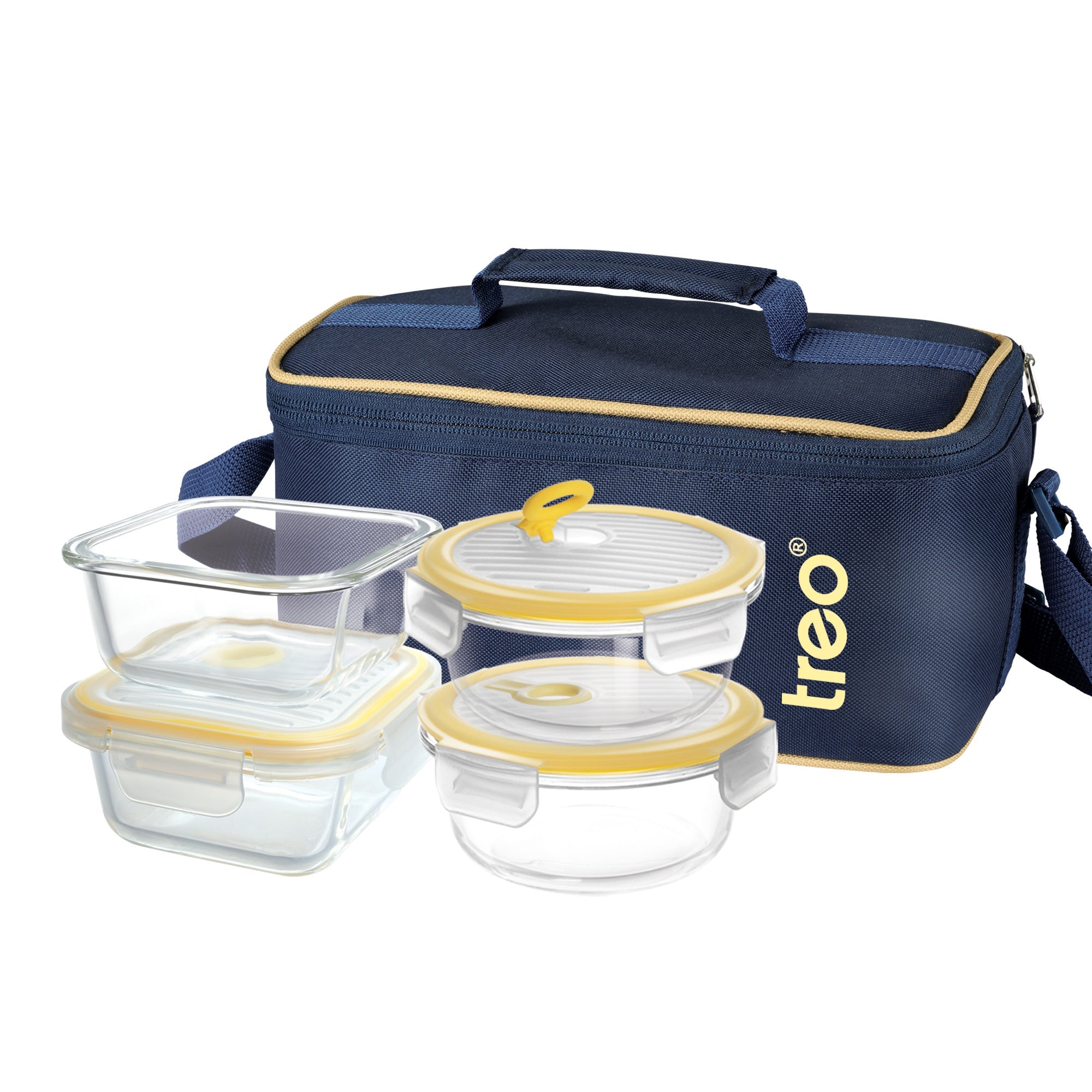 All Fresh Borosilicate Omni Tiffin (Treo by Milton)