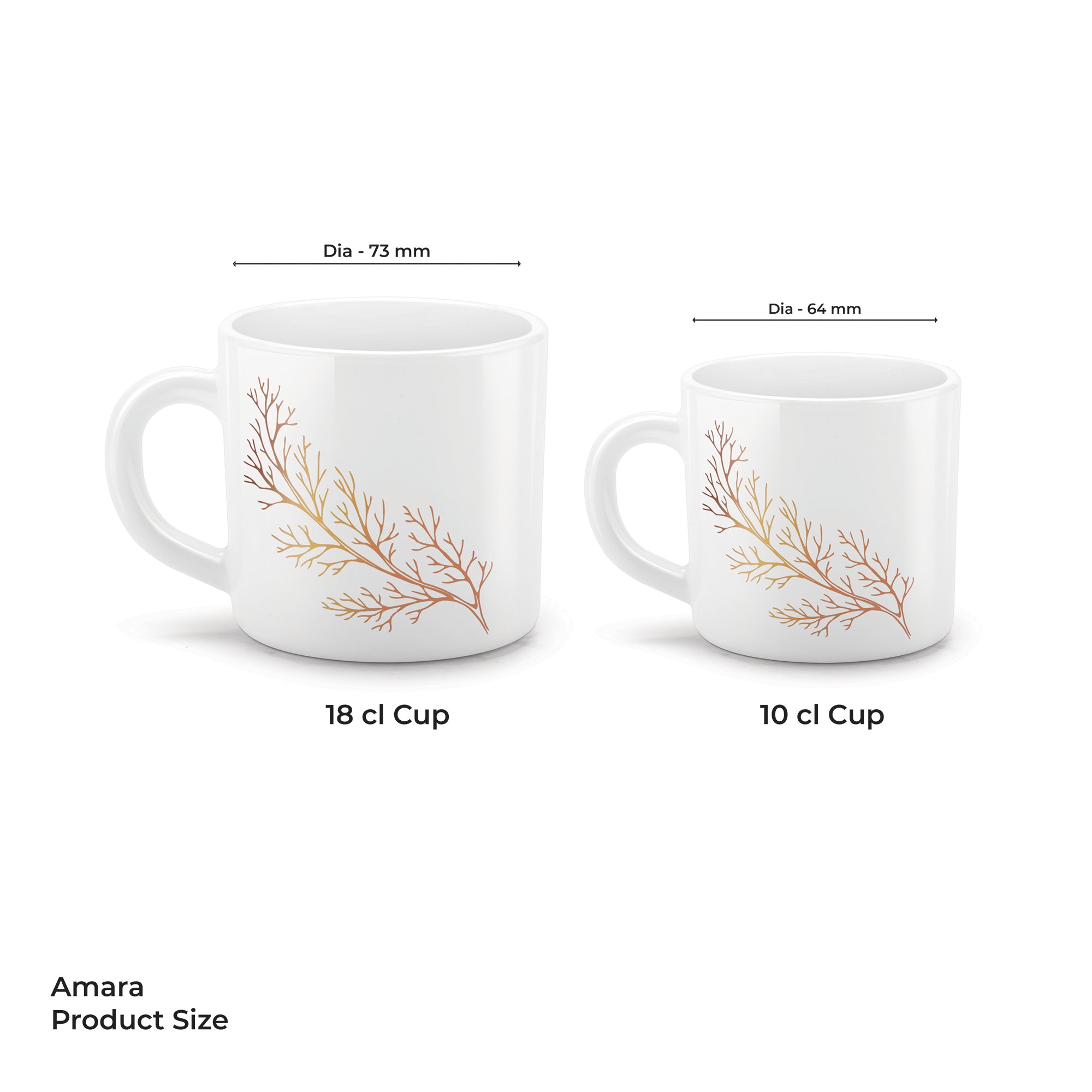 AMARA Cup Set - SILVIA