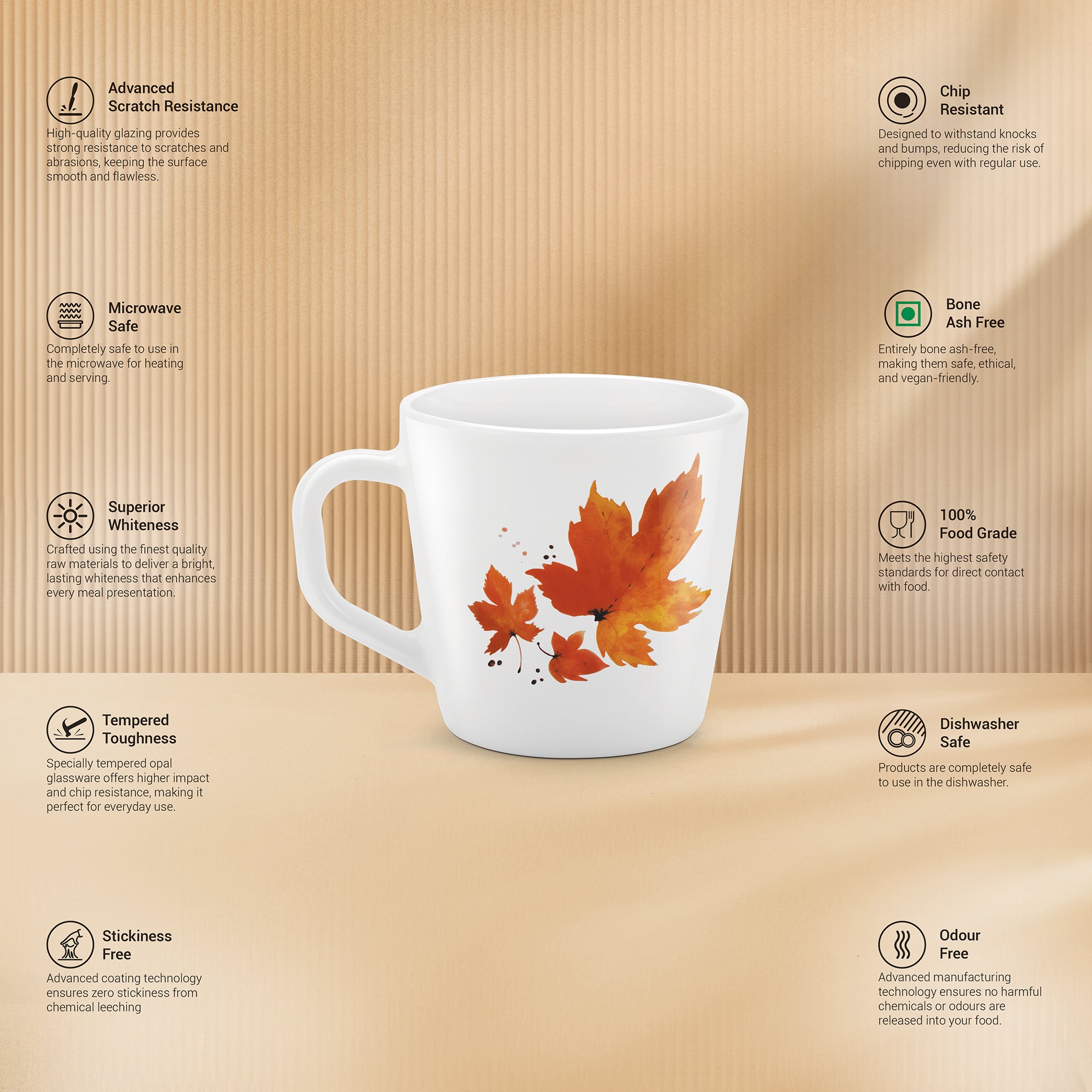 Carmine Cup Set - MAPELLE