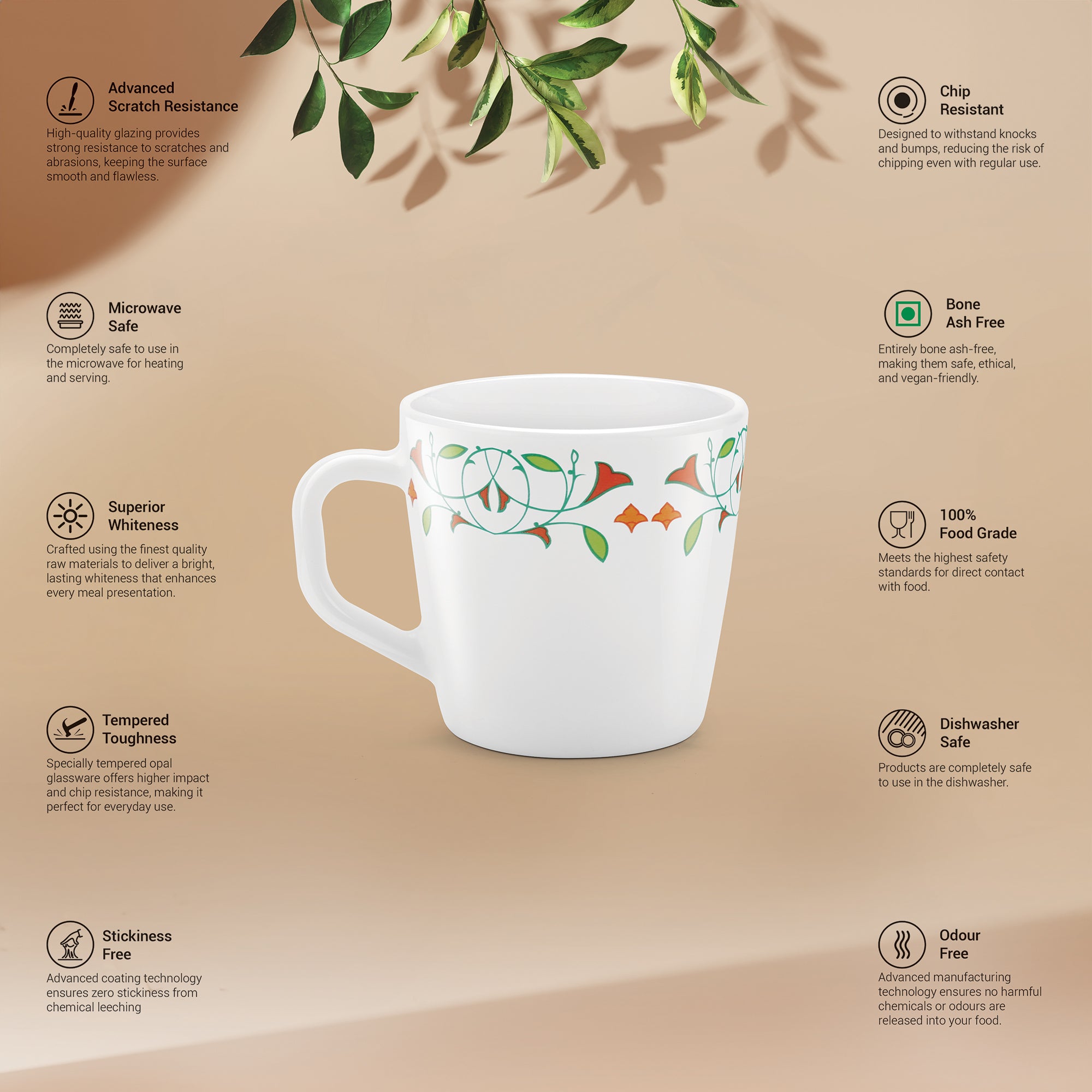 Carmine Cup Set - MEENA