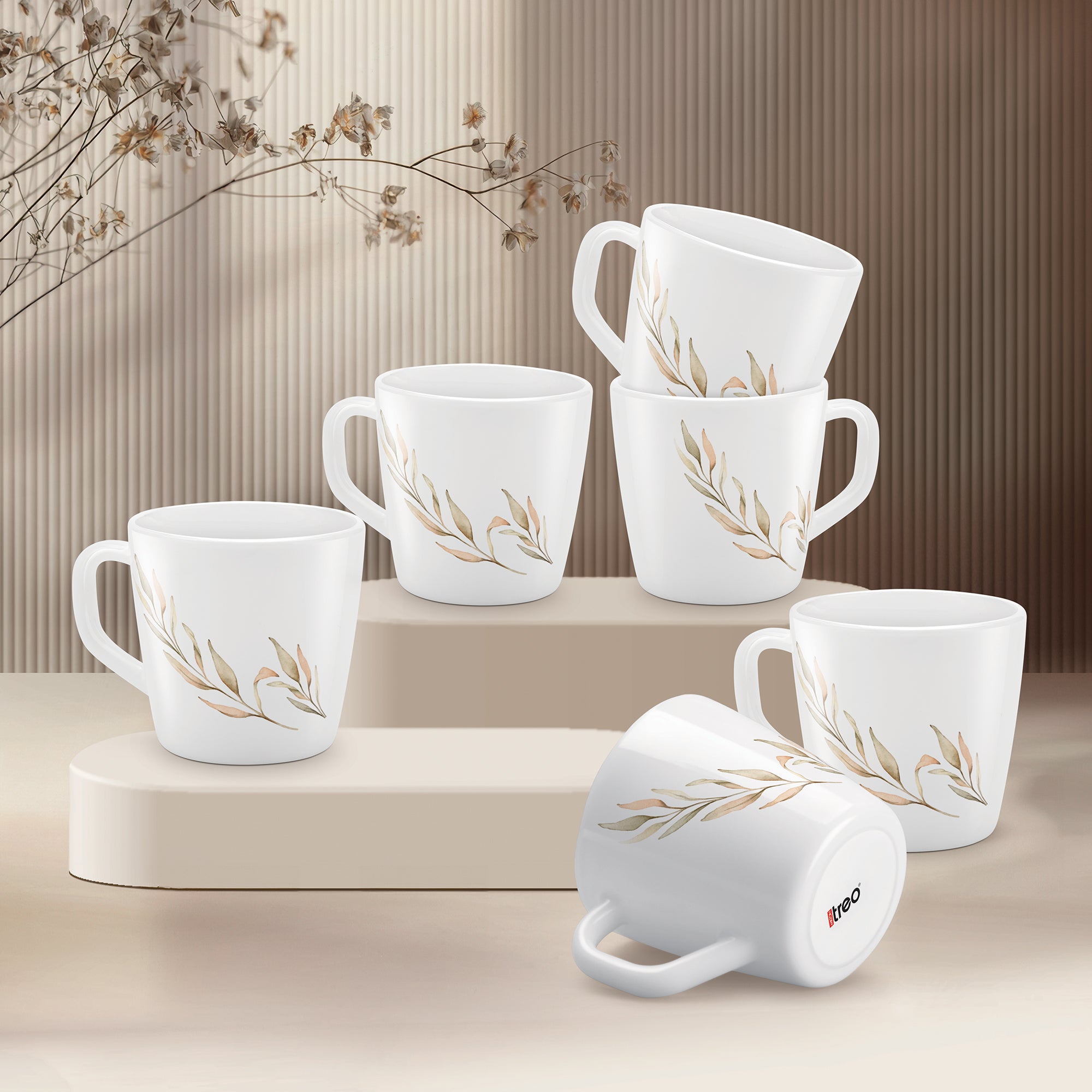 Buy Carmine Cup Set - Selene online at Best Price | Treo by Milton