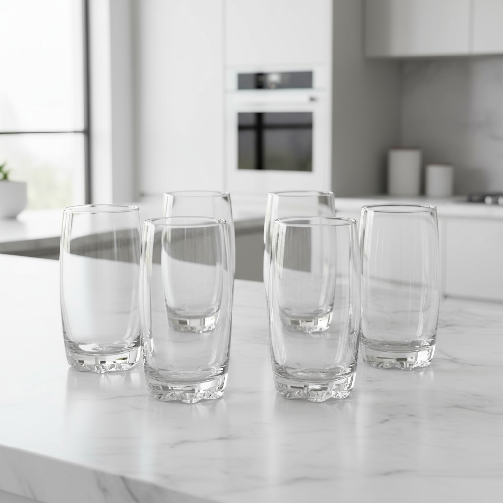 Lyon Glass Set of 6, 300 ml (Treo by Milton)