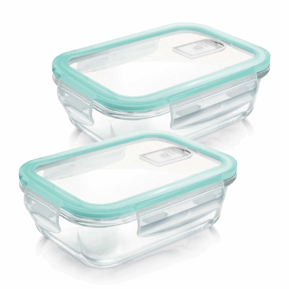 Hi Borosilicate Clip Fresh Rectangular Container (Treo by Milton)