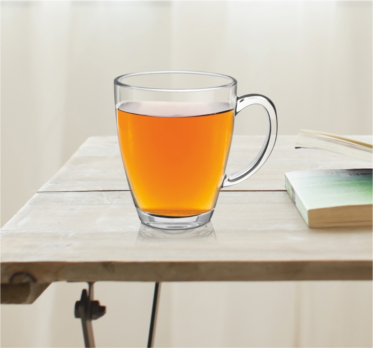 Treo Sienna Elect Glass Tea Mug