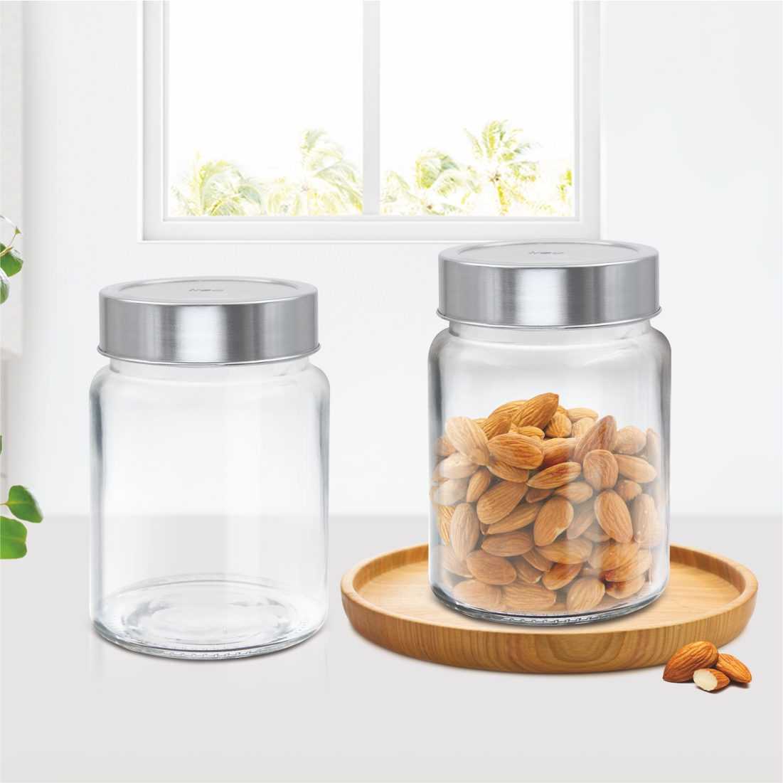 Treo Radius Glass Jar