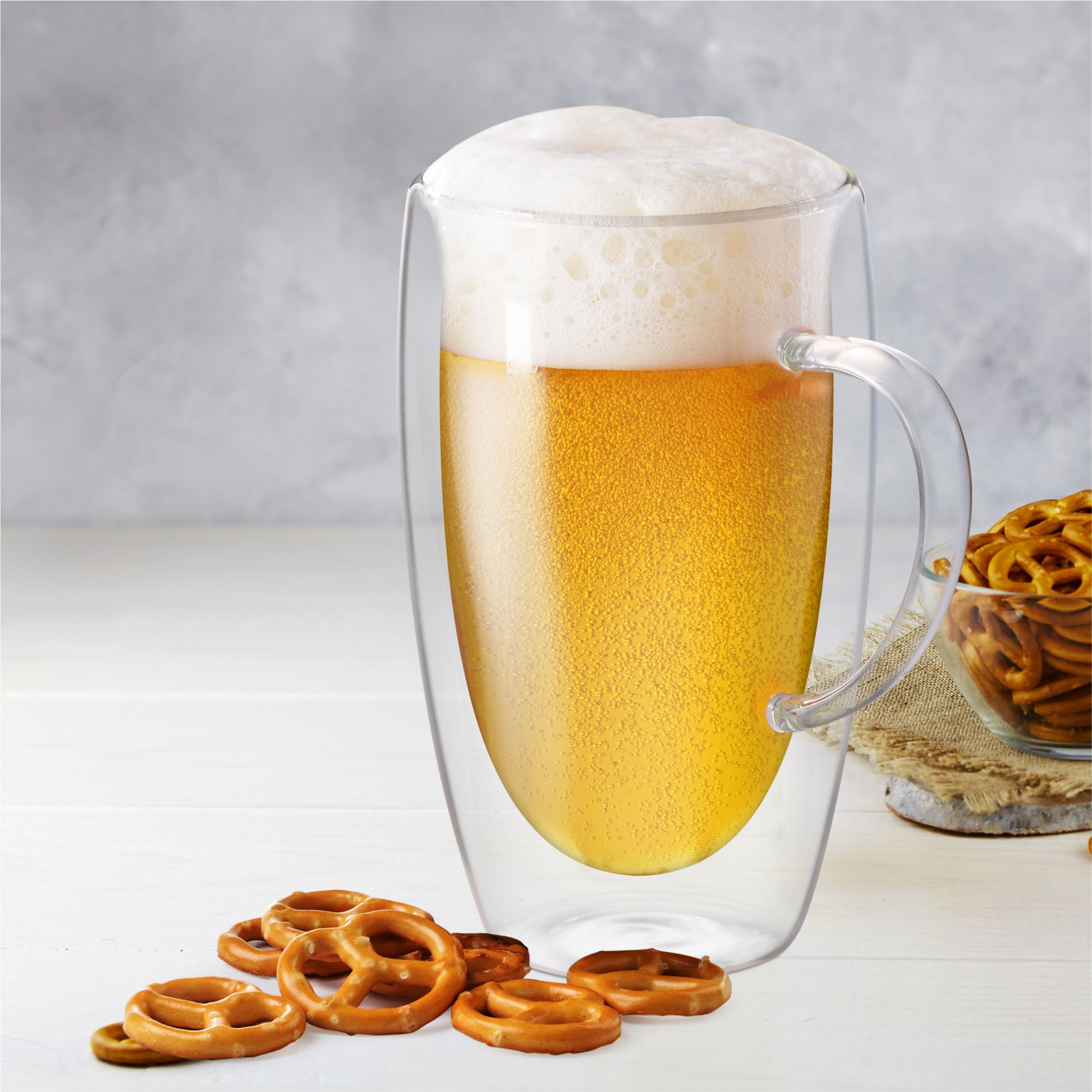 Glass Beer Mugs - Buy Beer Glasses Online - Treo by Milton