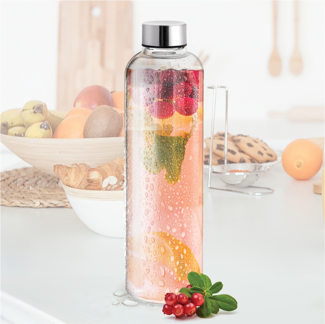 Treo Borosilicate Clarion Glass Bottle