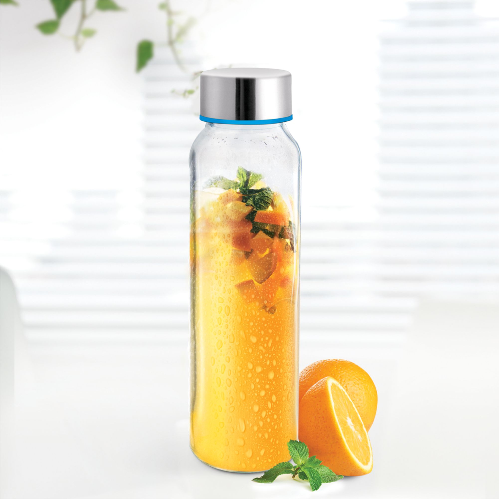 Treo Borosilicate Bobbin Glass Bottle