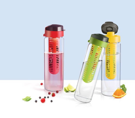 Treo Immuno Borosilicate Infuser Glass Bottle