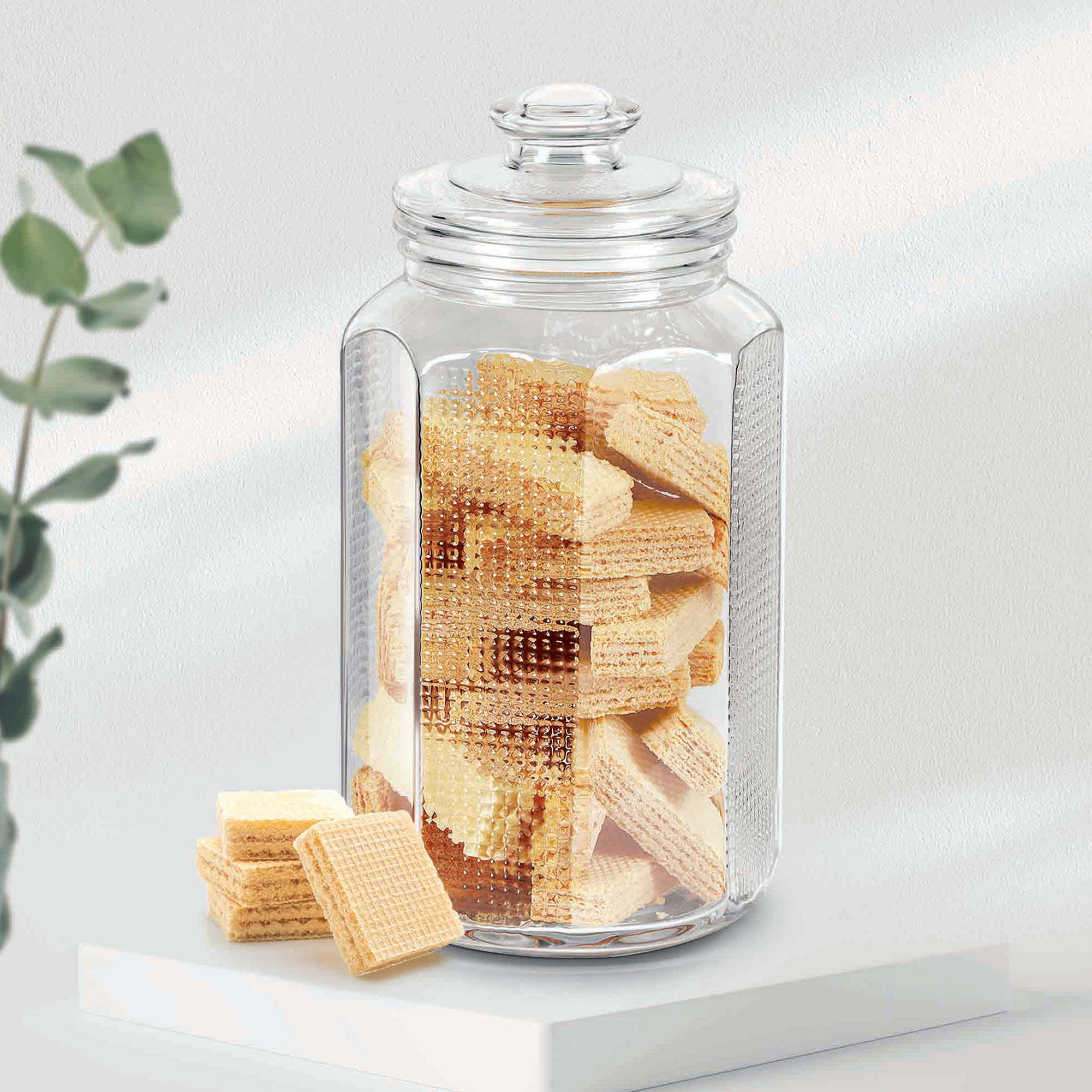 Treo Keg Glass Jar