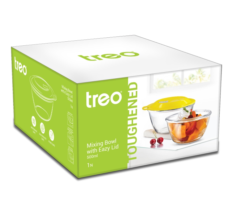 Buy Mixing Bowl with Eazy Lid, 500 ML/1L/1.5L - Treo by Milton