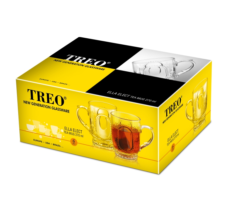 Treo Ella Elect Glass Tea Mug