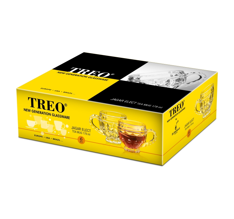 Treo Jagar Elect Glass Tea Cup