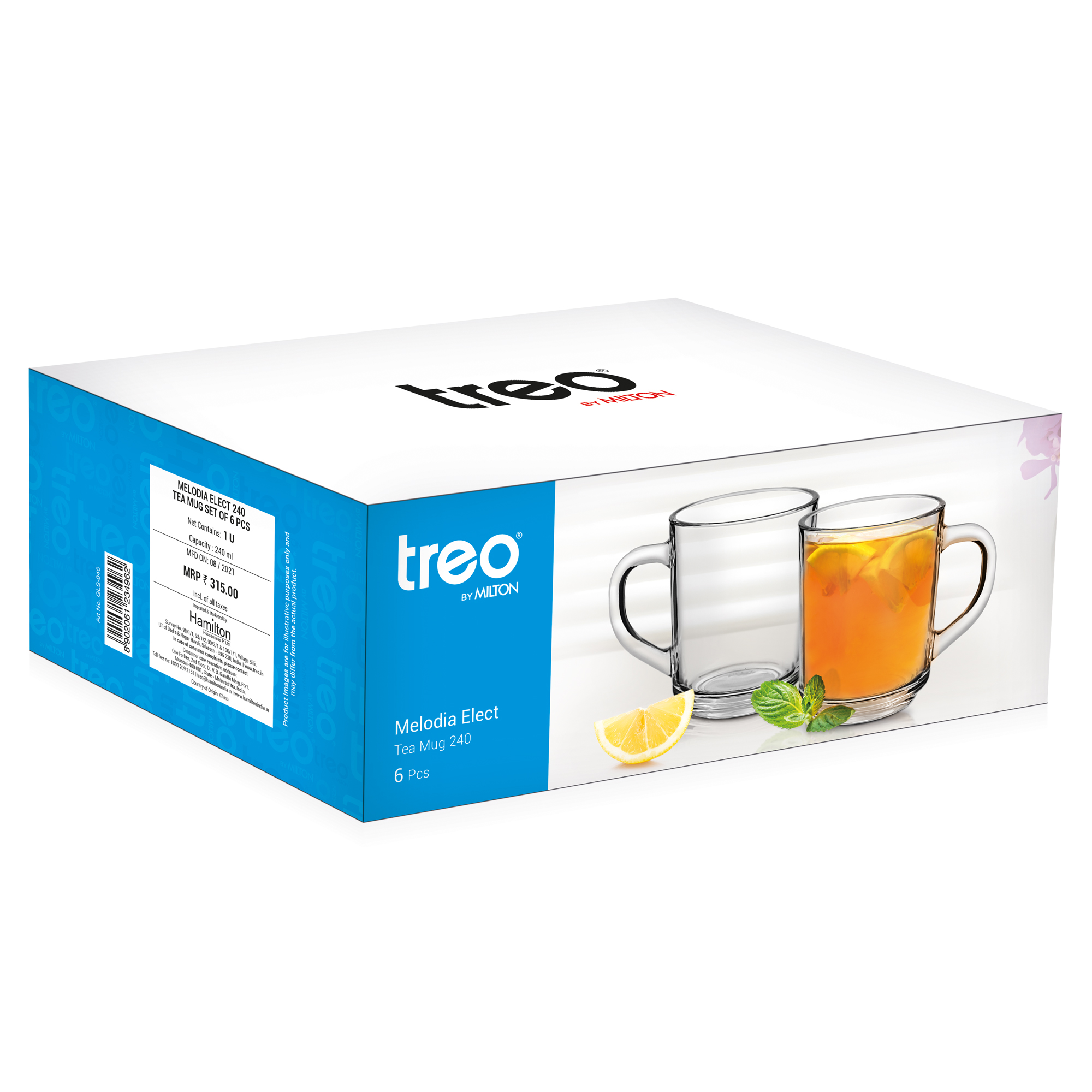 Treo Melodia Cool Glass Tea Cup