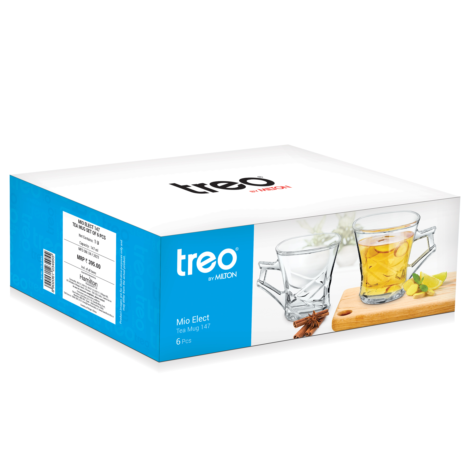 Treo Mio Elect Glass Tea Cup