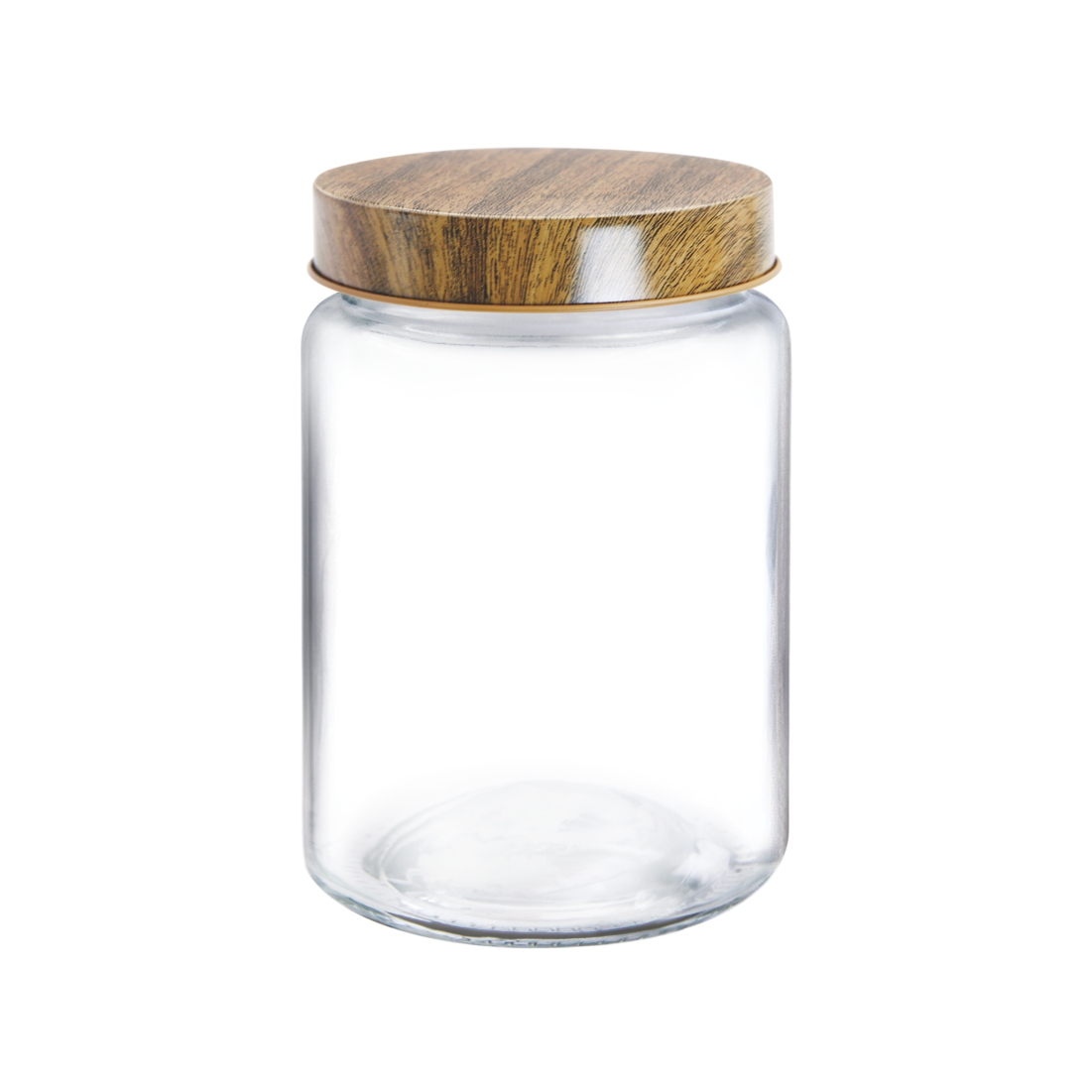 Treo Borosilicate Round Glass Jar