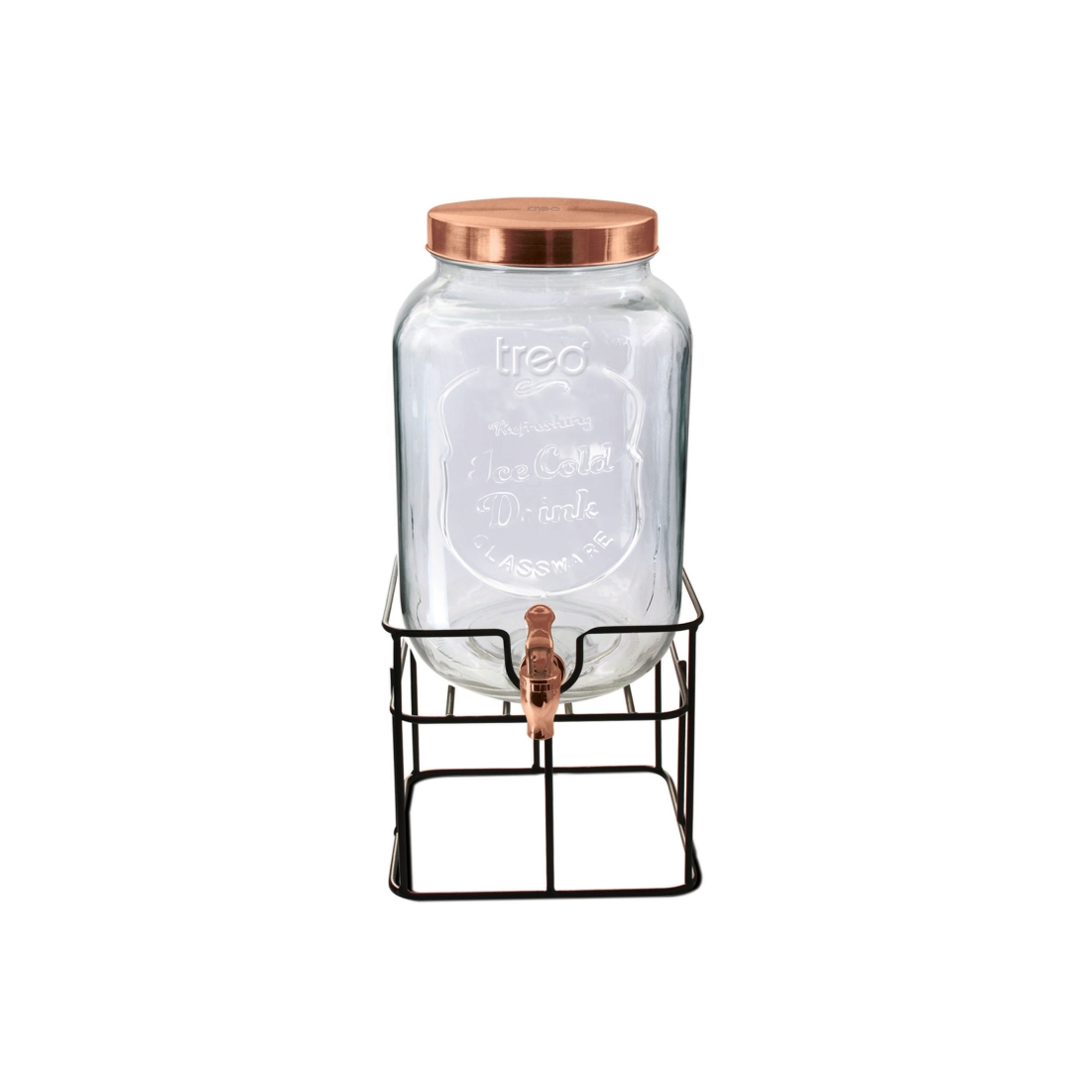 Treo Cask Dispensing Glass Jar