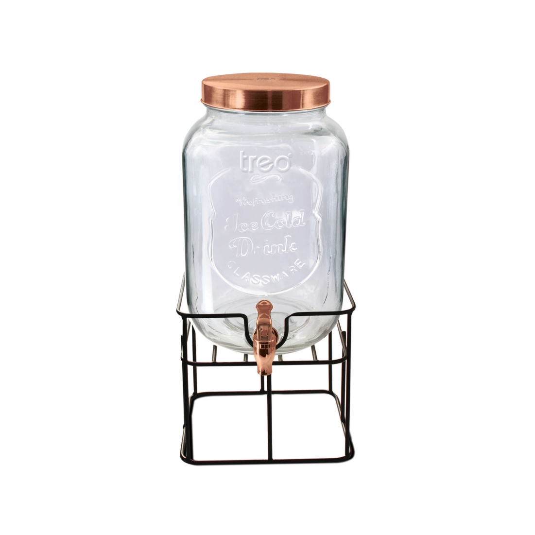 Treo Cask Dispensing Glass Jar