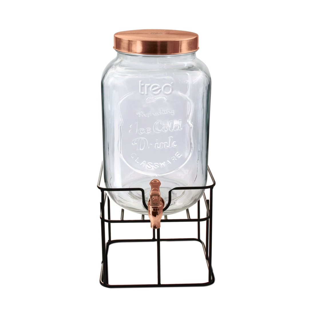 Treo Cask Dispensing Glass Jar