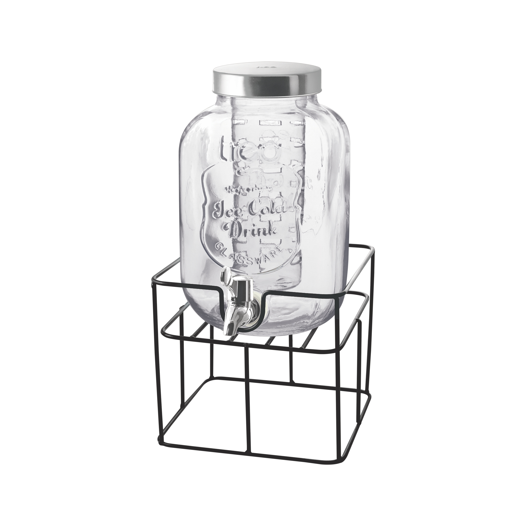 Treo Immuno Cask Dispensing Glass Jug