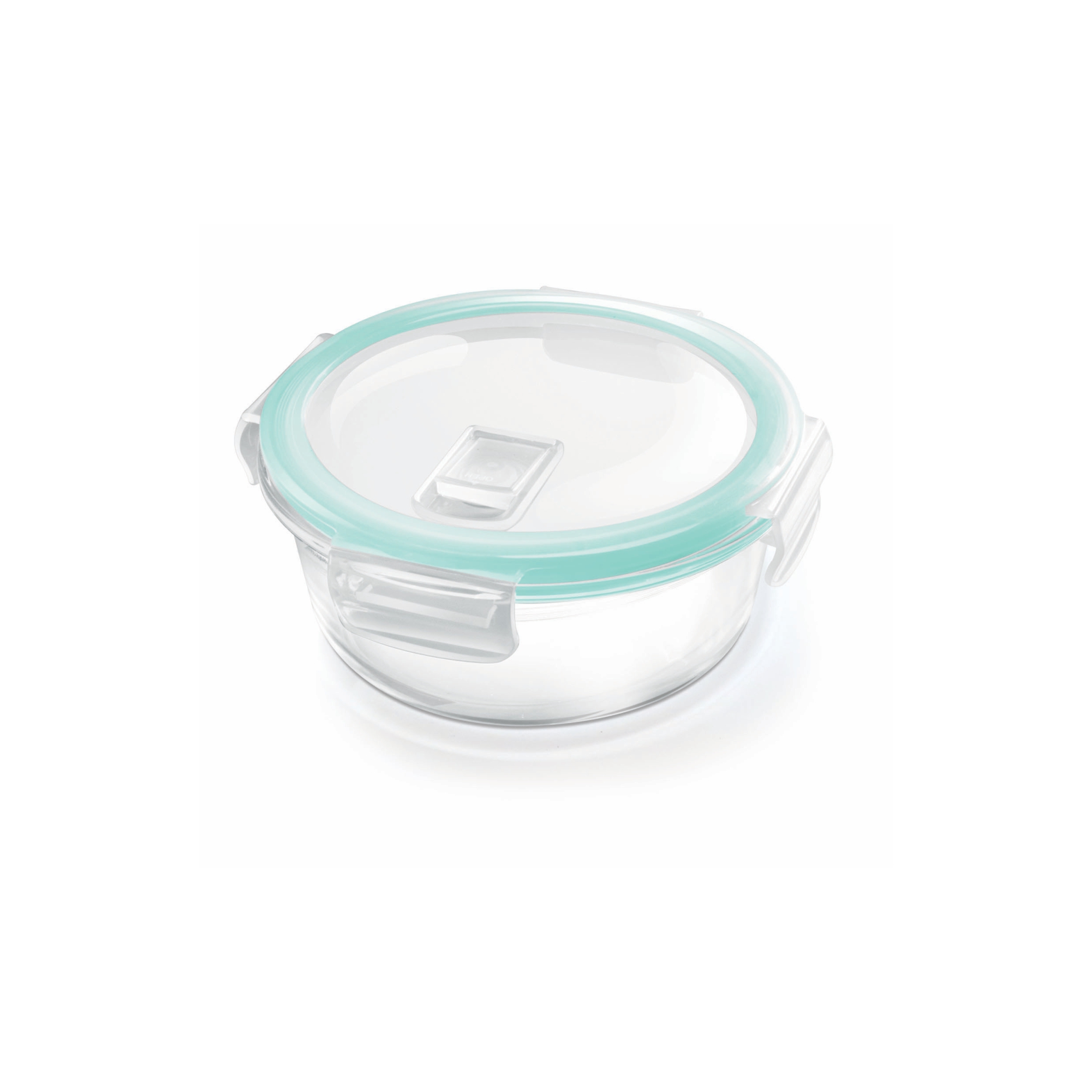 Treo Borosilicate Clip Fresh Round Glass Containers