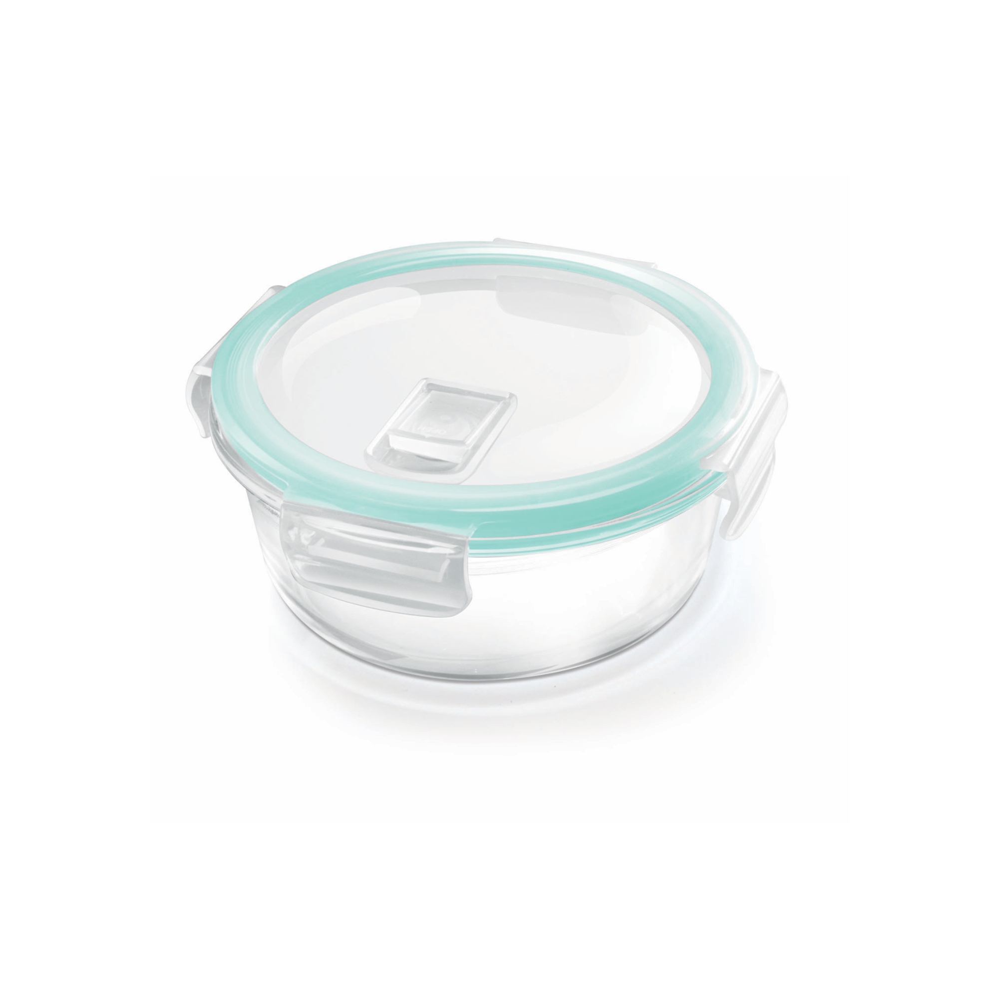 Treo Borosilicate Clip Fresh Round Glass Containers