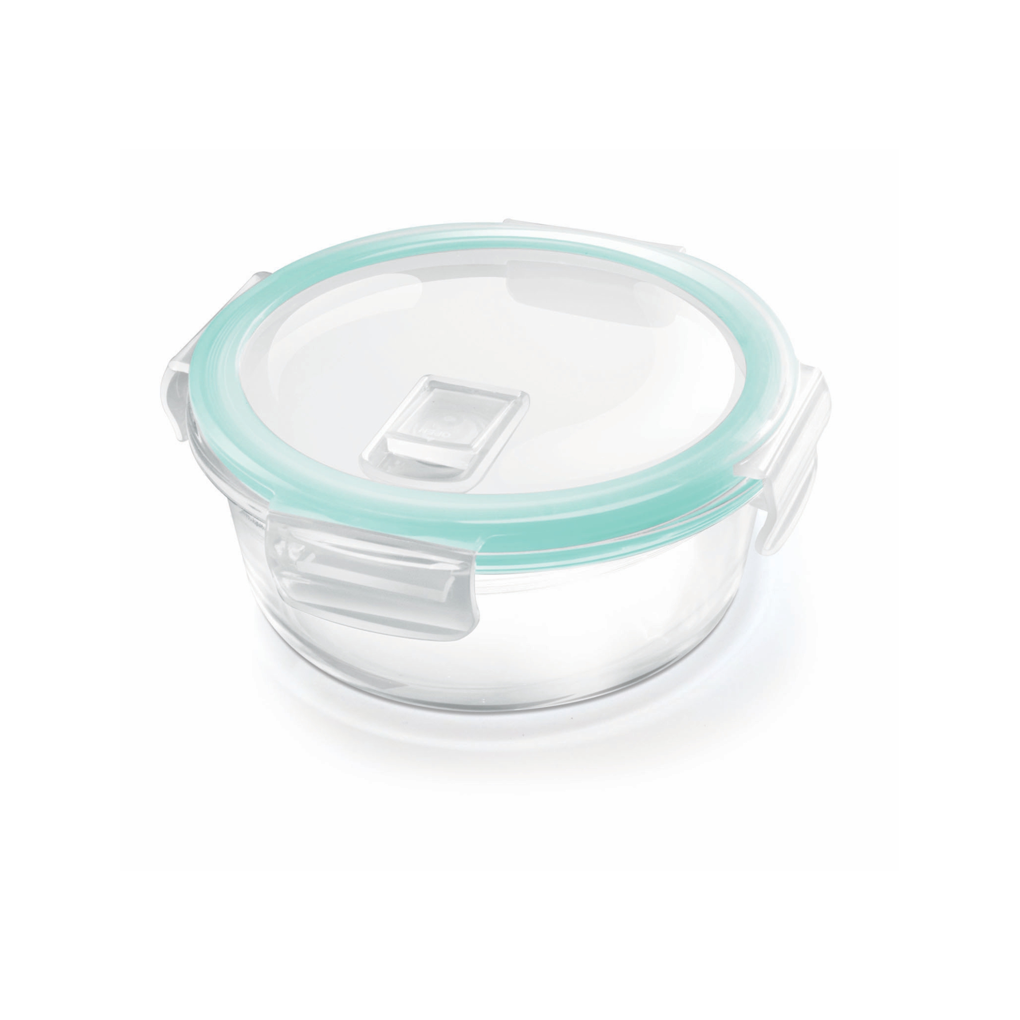 Treo Borosilicate Clip Fresh Round Glass Containers