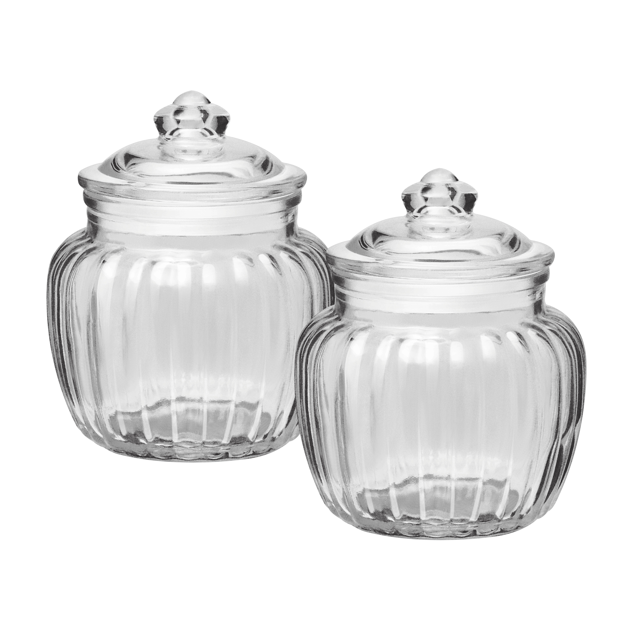 Treo Glass Pot Pickle Jar with Glass Lid