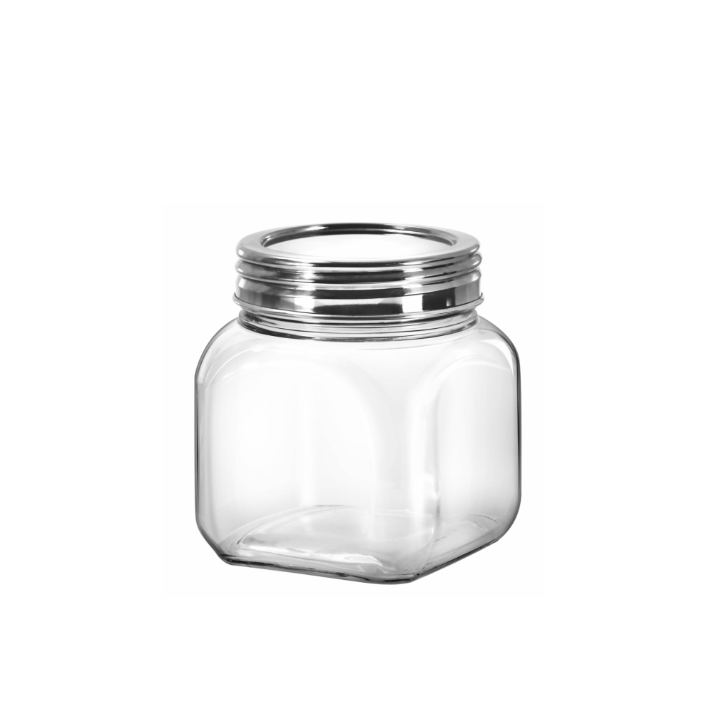  Treo Square Glass Jars