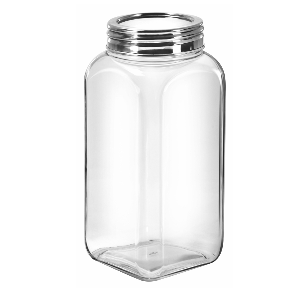  Treo Square Glass Jars