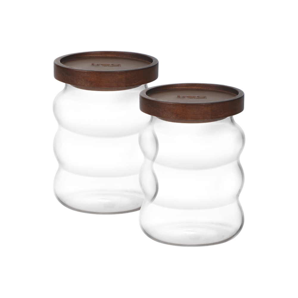  Treo Belly Glass Jars