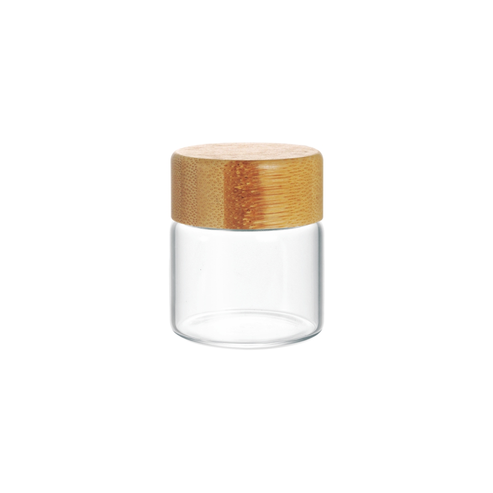 Treo Borosilicate Round Mini Glass Jars