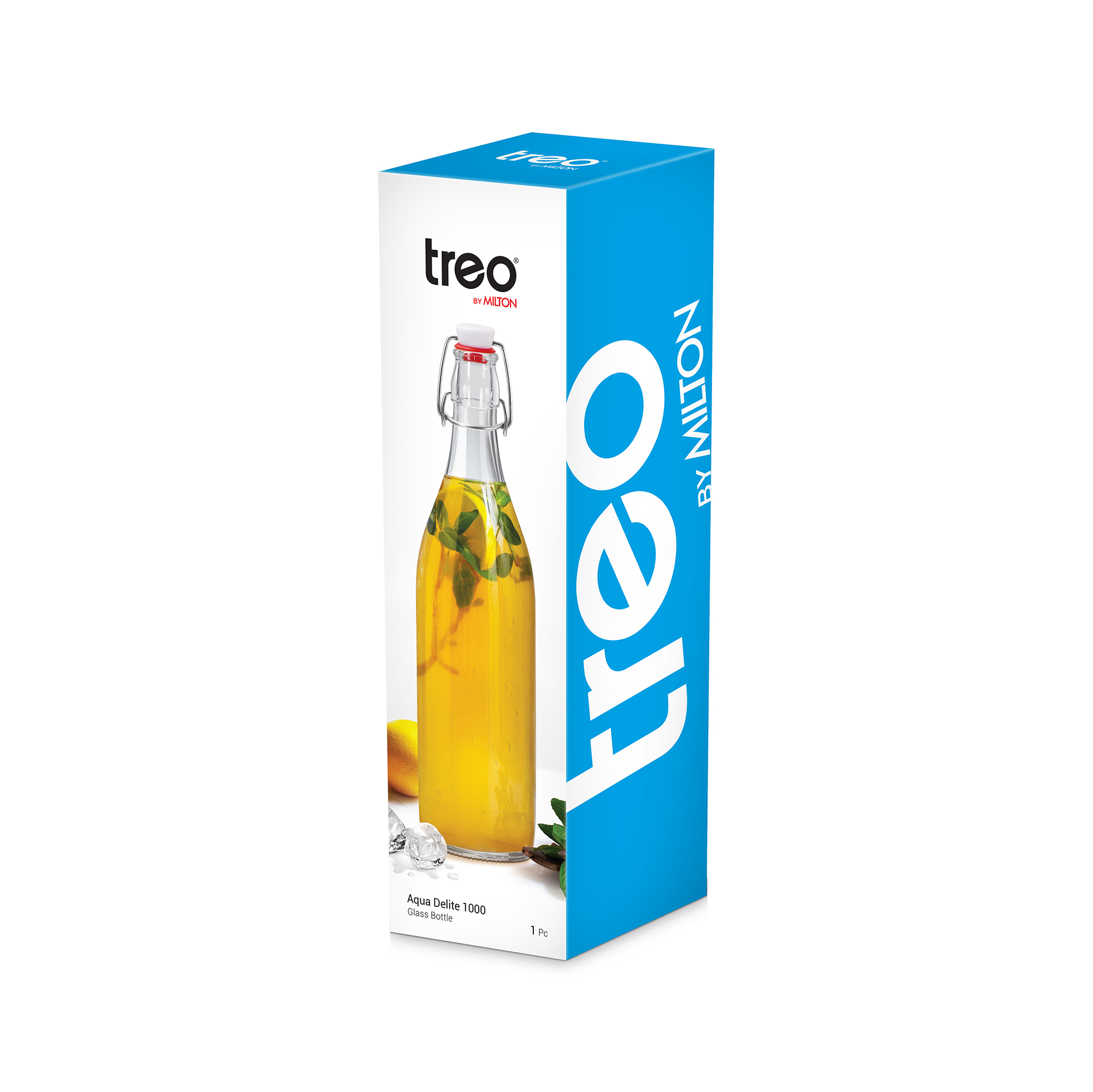 Treo Aqua Delite Glass Bottle						
