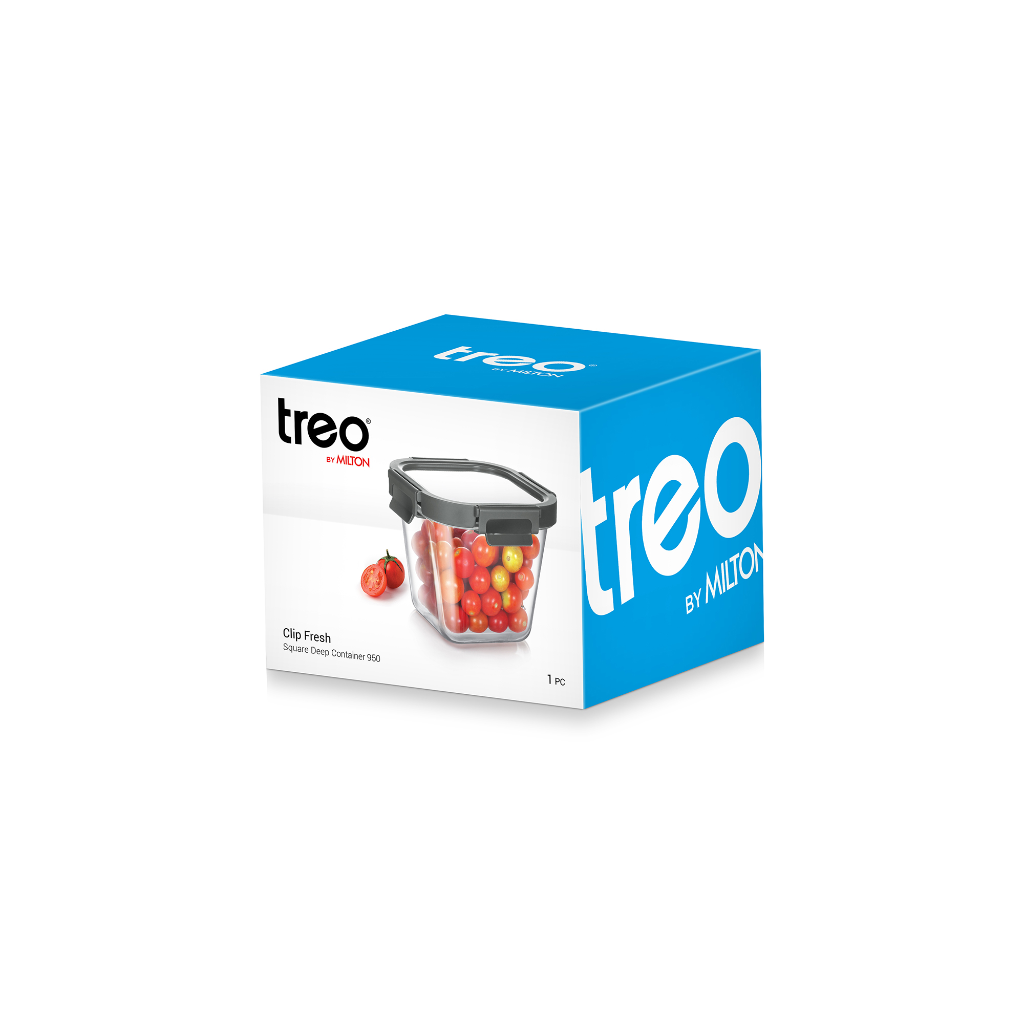 Treo Clip Fresh Square Deep Container