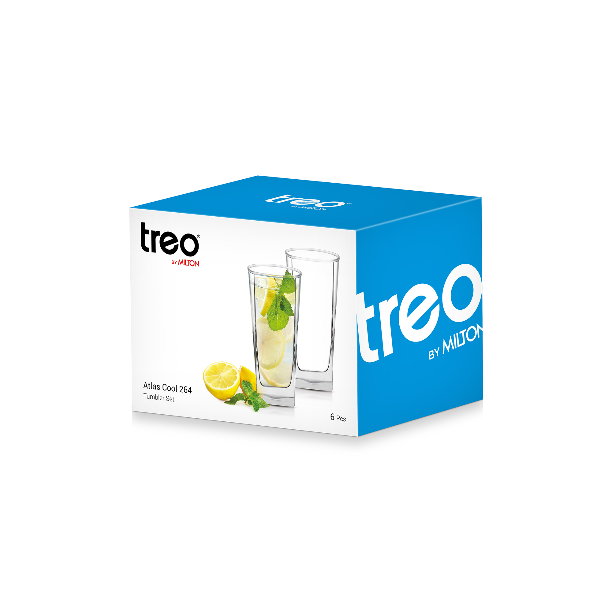 Treo Atlas Cool Water Glass Tumbler