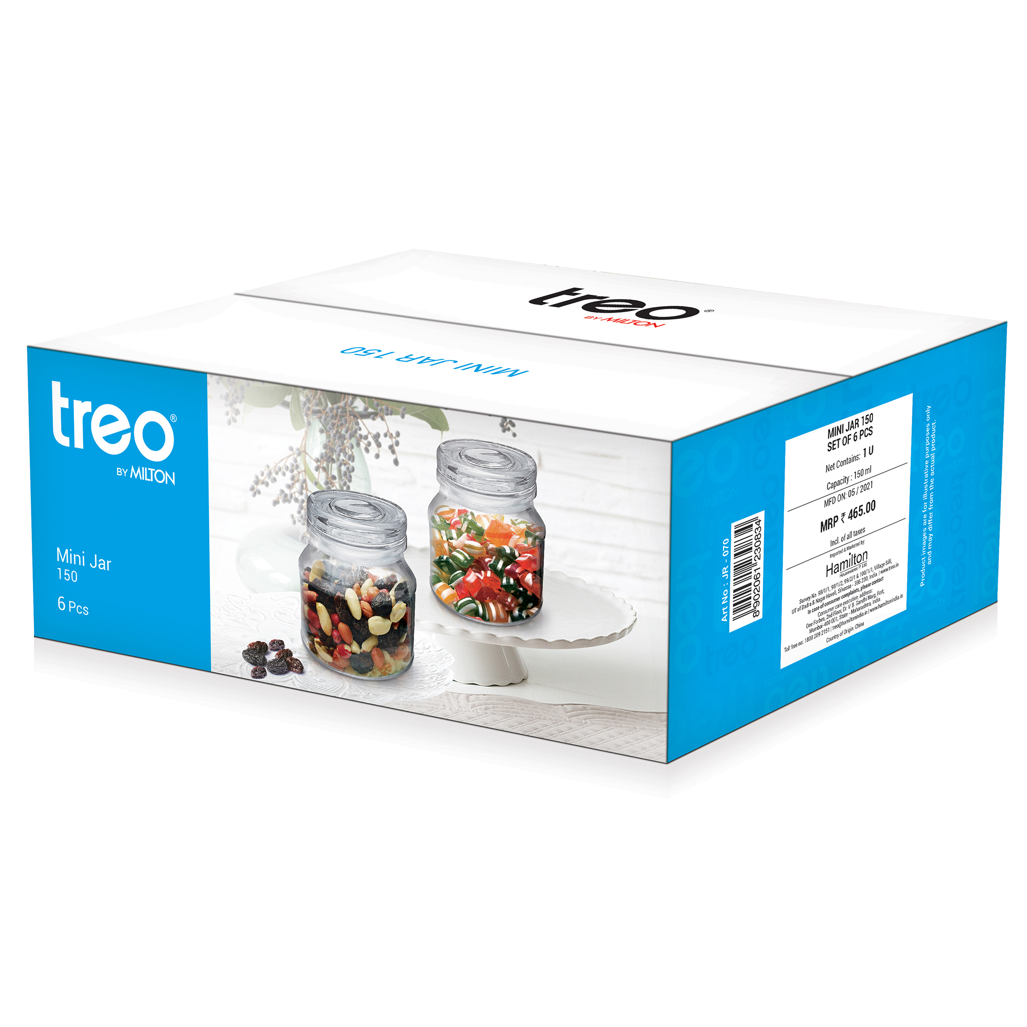 Treo Mini Glass Spice Jar