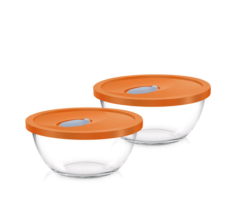 Buy Mixing Bowl with Eazy Lid, 500 ML/1L/1.5L - Treo by Milton