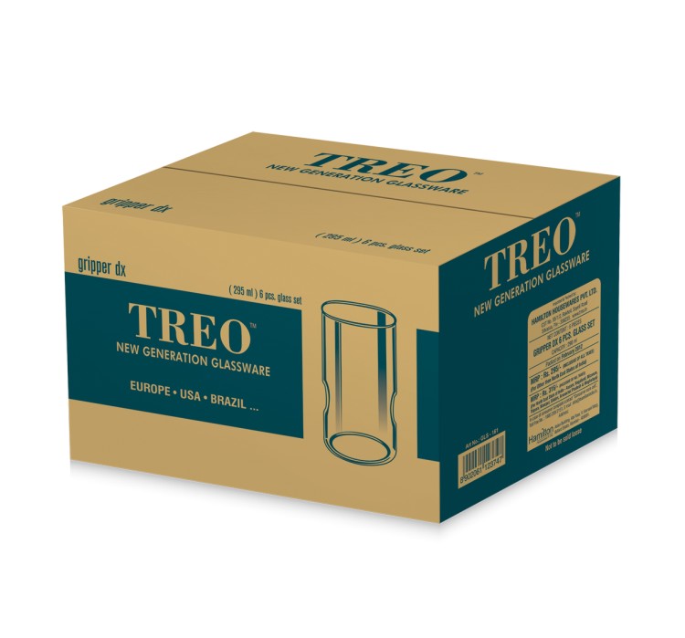 Treo Gripper Water Glass Tumbler