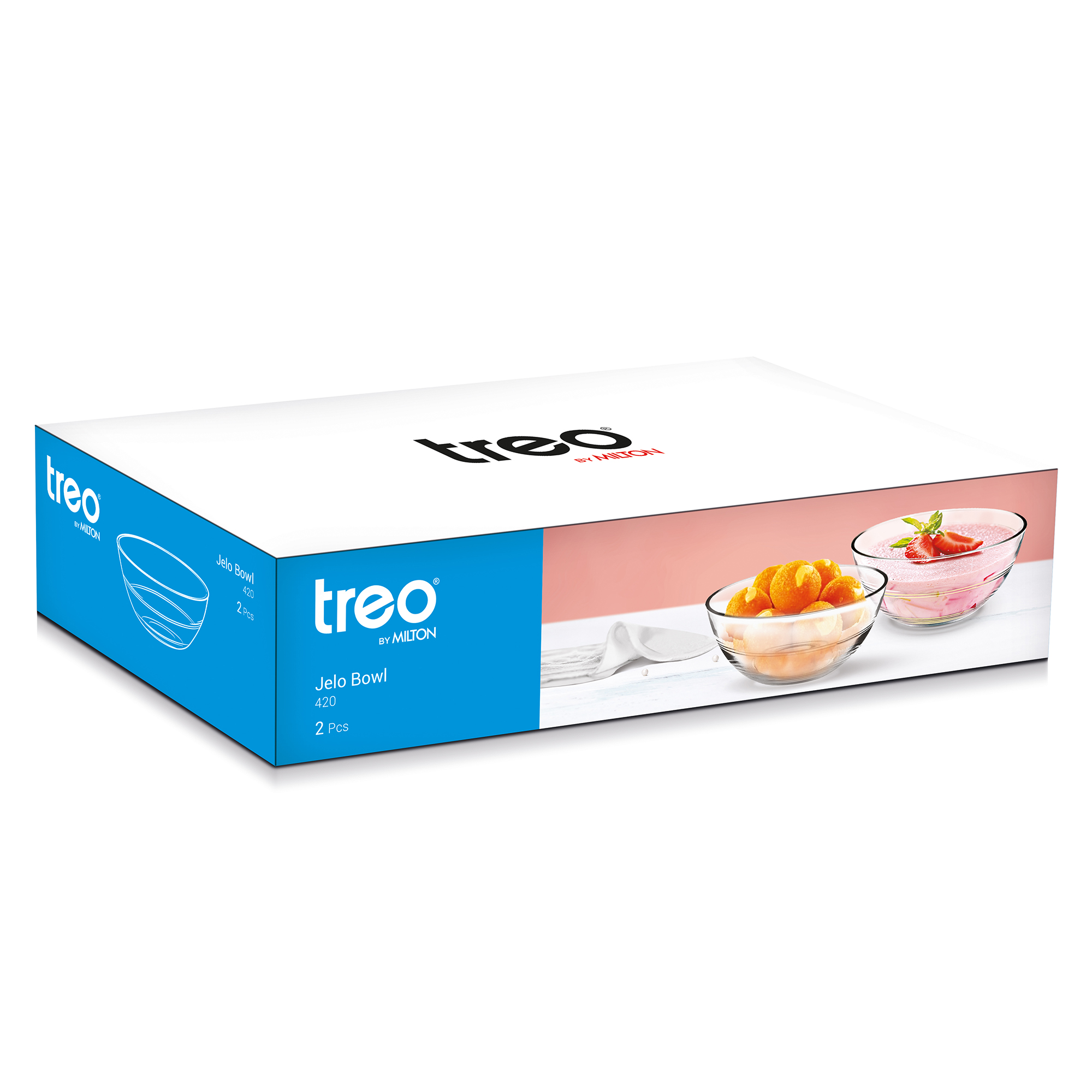 Treo Jelo Glass Bowls