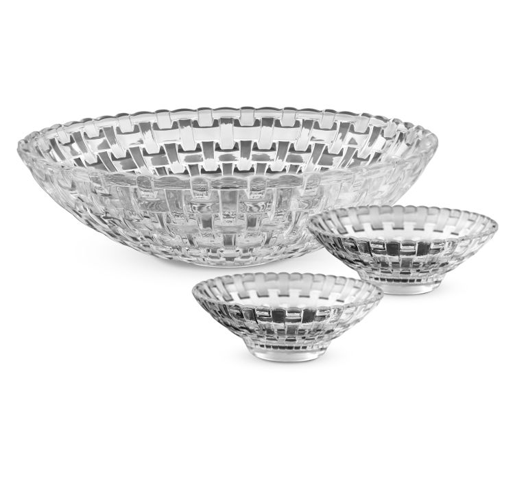 Treo Eclaire Glass Pudding Set