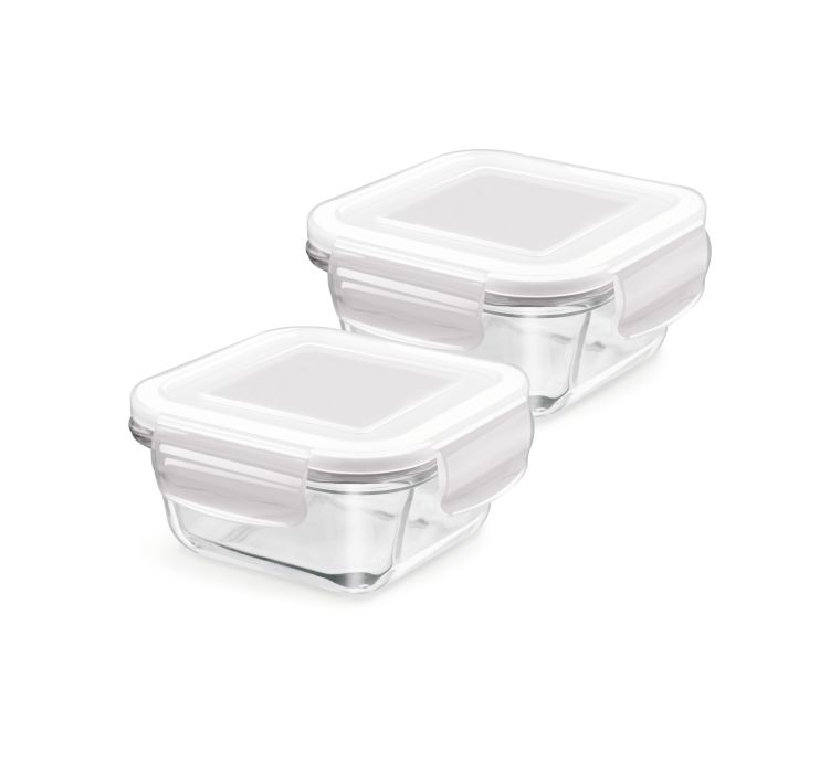 Treo Store Fresh Square Glass Container
